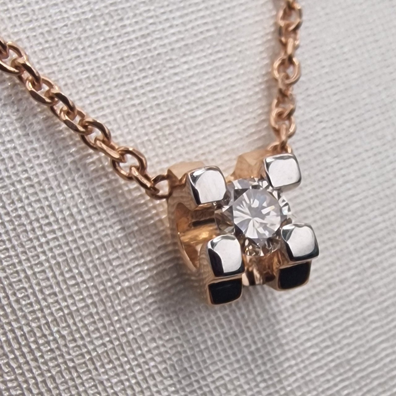 Колье Deimantas 101242672 45см 3,07гр 0,125ct. купить,NaN