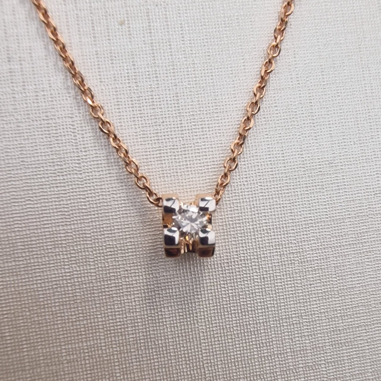 Колье Deimantas 101242672 45см 3,07гр 0,125ct. купить,NaN