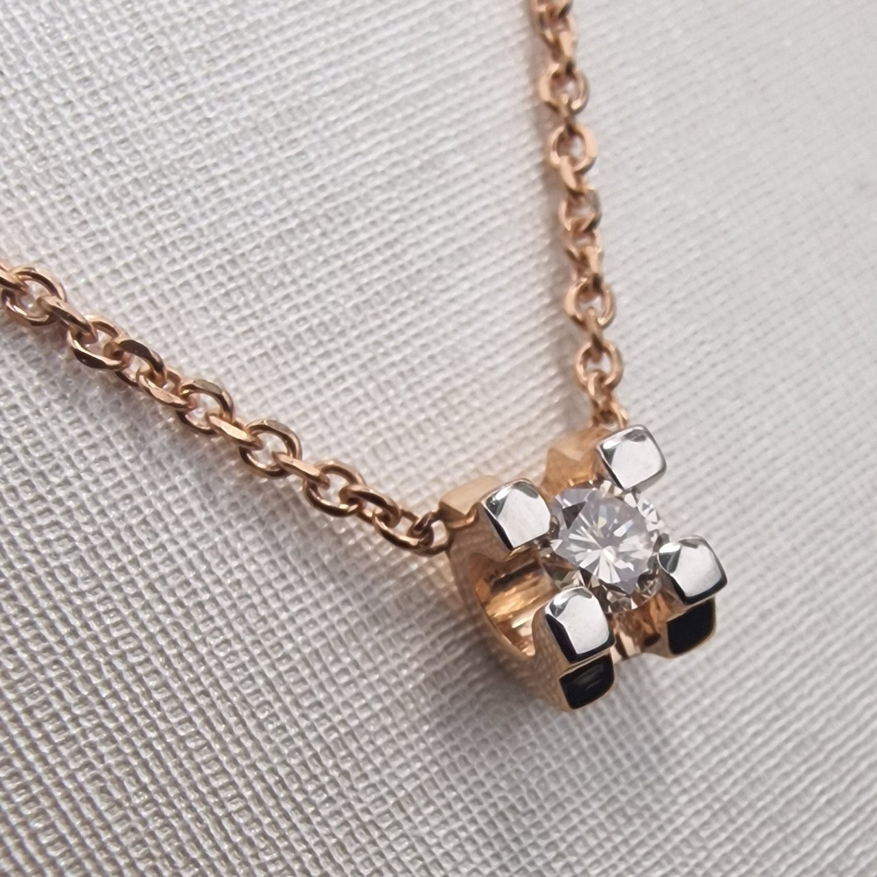 Колье Deimantas 101242672 45см 3,07гр 0,125ct. купить,NaN