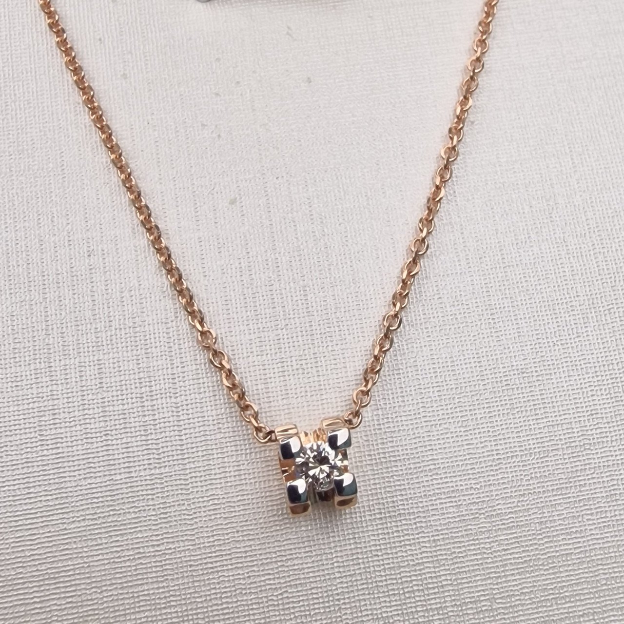Колье Deimantas 101242672 45см 3,07гр 0,125ct. купить,NaN