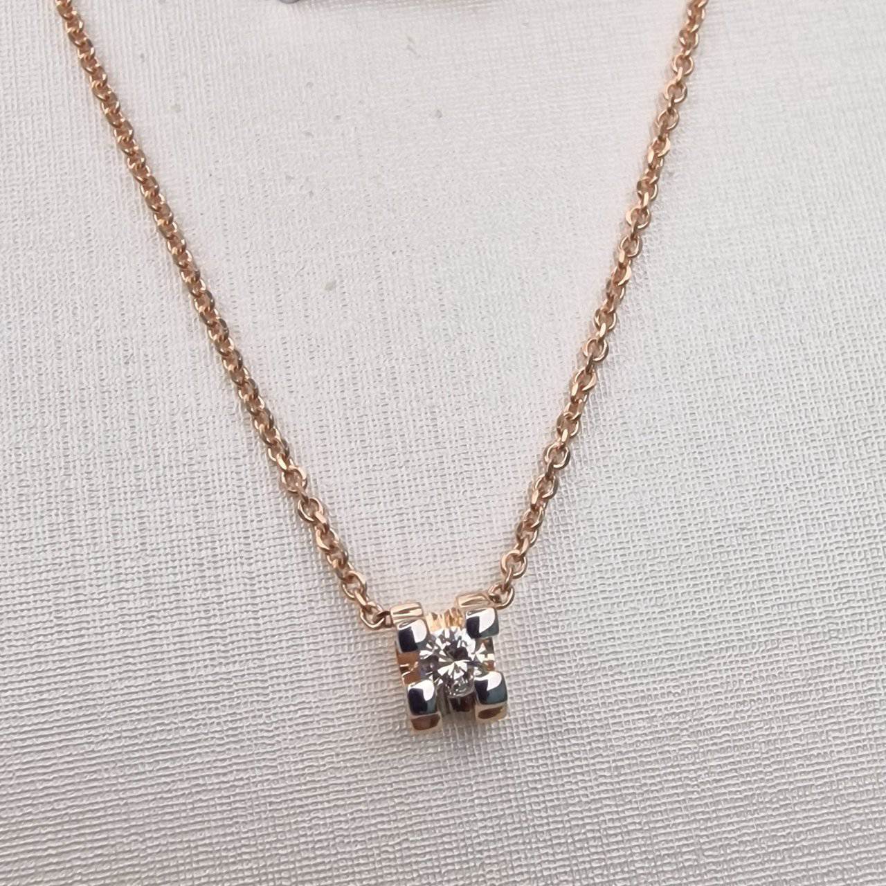 Колье Deimantas 101242672 45см 3,07гр 0,125ct. купить,NaN