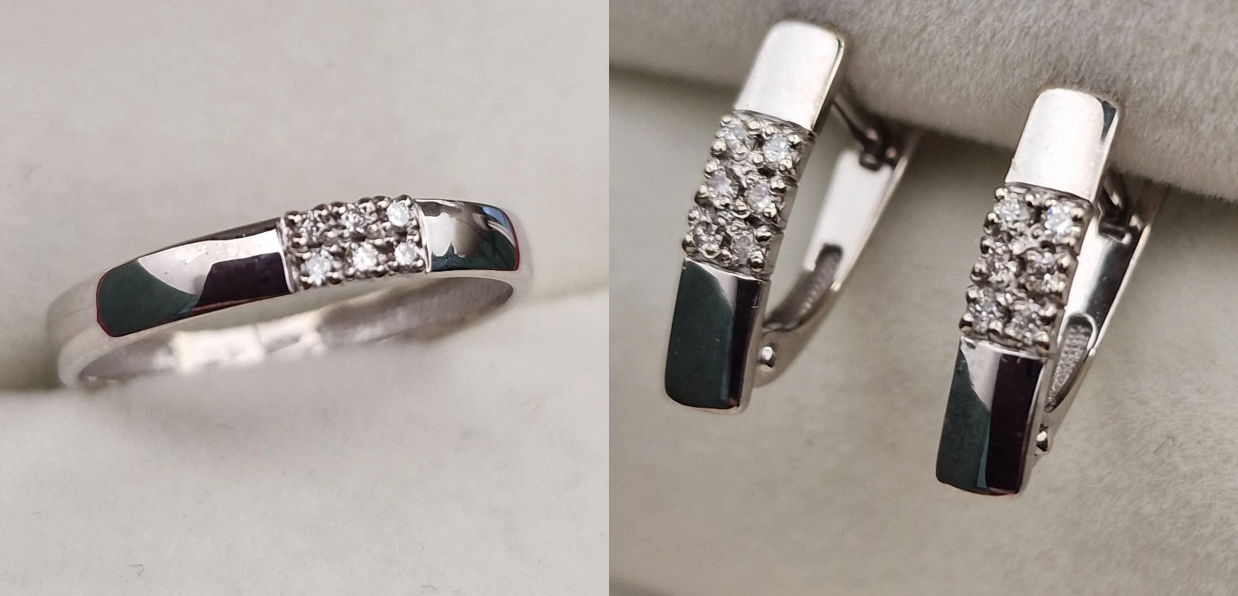 Комплект Deimantas 101274604 0,048ct 0,098ct. купить,NaN