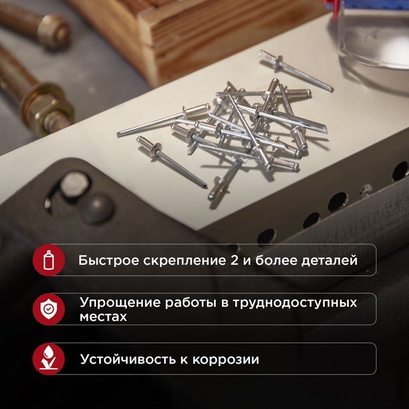 REXANT набор заклепок 12-5354 купить,NaN