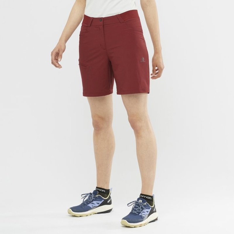 Спортивные шорты Salomon бордовый купить,NaN