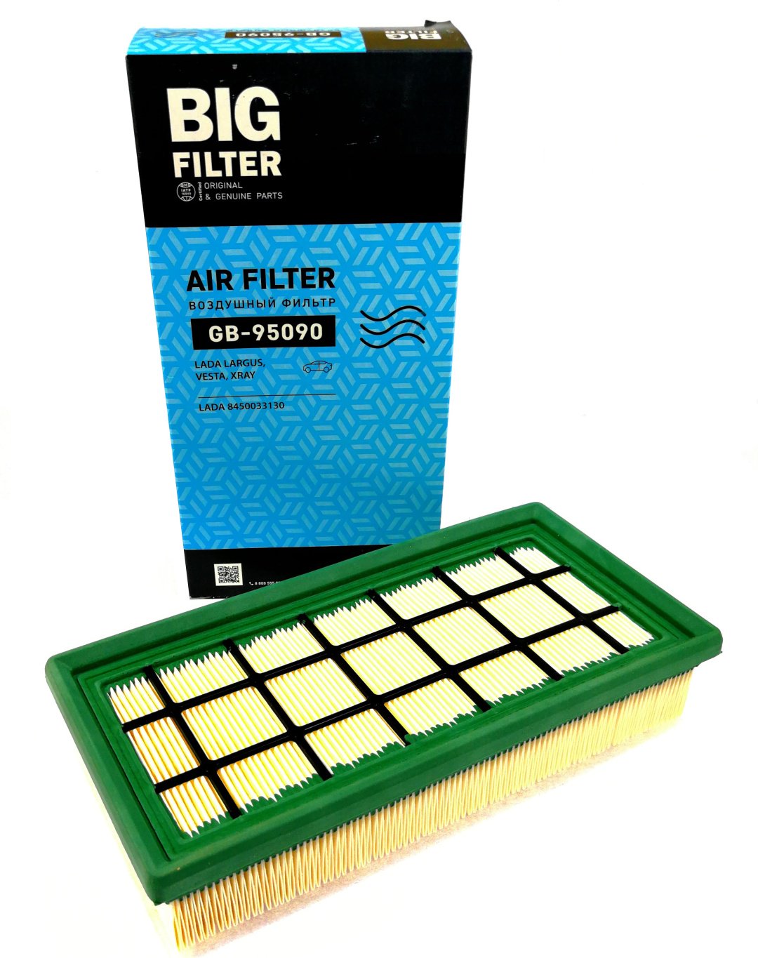 BIG FILTER воздушный фильтр GB-95090 купить,NaN