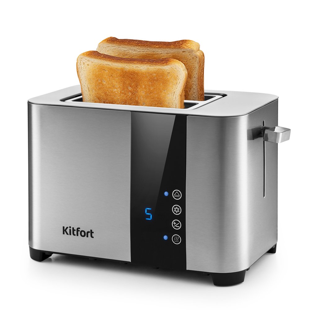 Тостер Kitfort KT-2047 серебристый