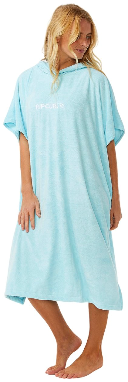 Велюровый халат Rip Curl голубой купить,NaN
