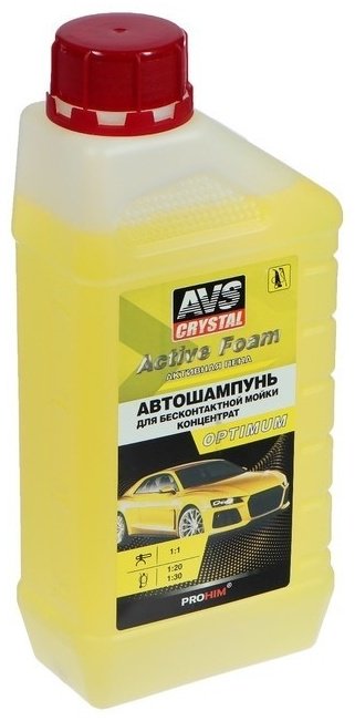 AVS автошампунь PF-10 OPTIMUM 1 л купить,NaN