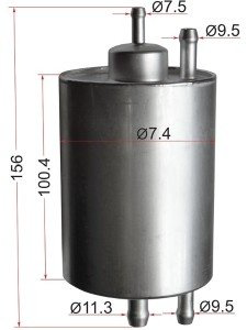 Winkod топливный фильтр WF3042 купить,6362