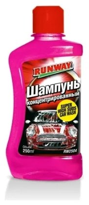 RUNWAY автошампунь RW2504 Шампунь концентрированный 0.25 л купить,NaN