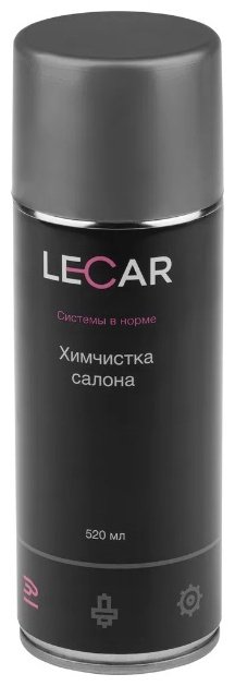 LECAR активная пена-аэрозоль 000012112 Химчистка салона 0.52 л купить,NaN