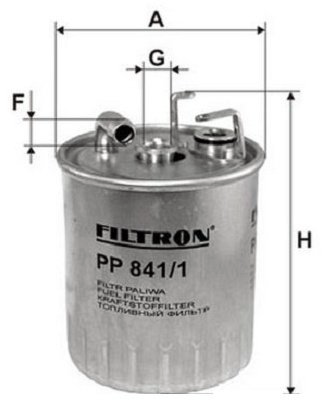 FILTRON топливный фильтр PP841/1 купить,NaN