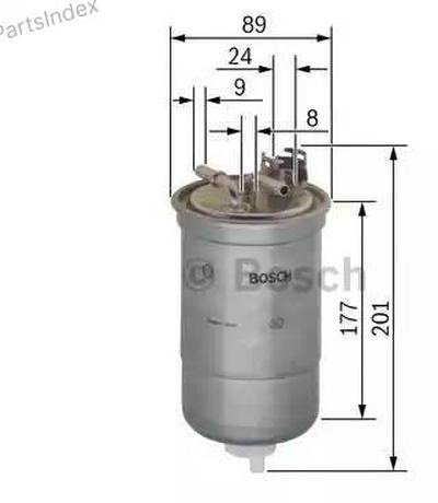 Bosch топливный фильтр 0 450 906 374 купить,13625