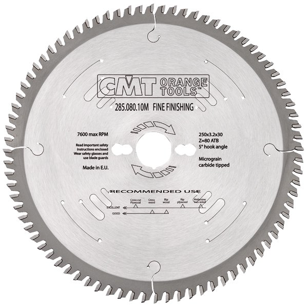 Диск пильный CMT 300x30x3,2/2,2 5° 15° ATB Z=96 CMT 285.096.12M