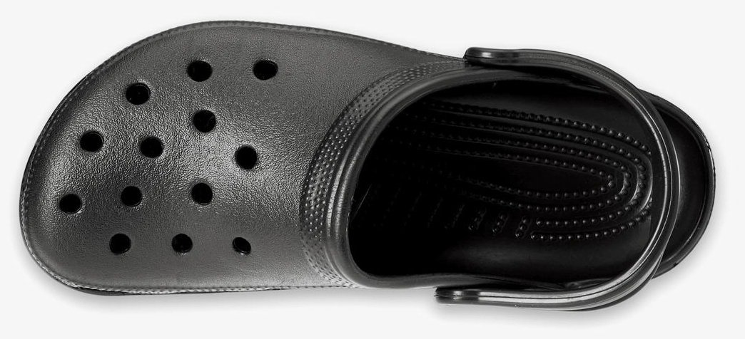 Сабо Crocs черный купить,29900
