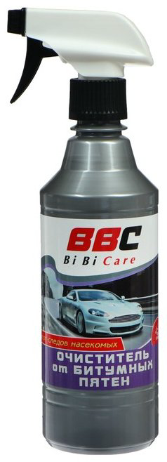 Bi bi care 770315 Очиститель битумных пятен BiBiCare, 500 мл, триггер, Ln4002 0.5 л купить,NaN