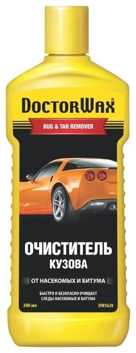 Doctor Wax DW5628 очиститель кузова от насекомых и битума 0.3 л