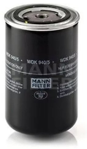 MANN-FILTER топливный фильтр WDK940/5 купить,NaN