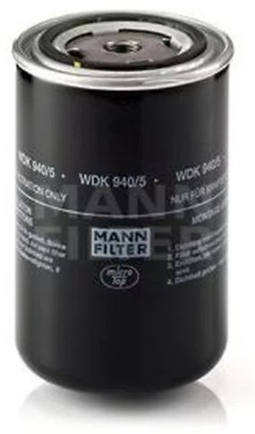 MANN-FILTER топливный фильтр WDK940/5 купить,NaN