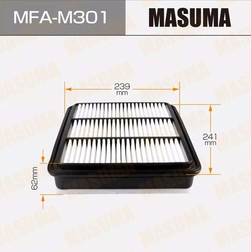 MASUMA воздушный фильтр MFA-M301 купить,4117