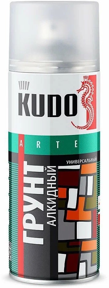 Kudo грунт 000-97049 тон красно-коричневый, 520 мл купить,NaN