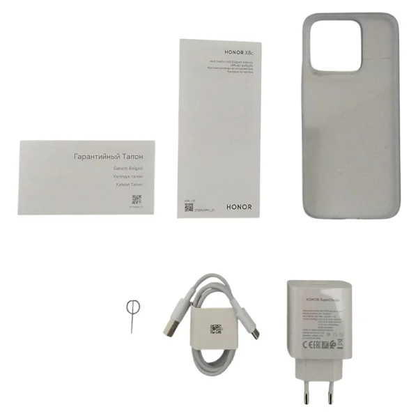 Смартфон Honor X8c 8/256Gb Moonlight White купить,0