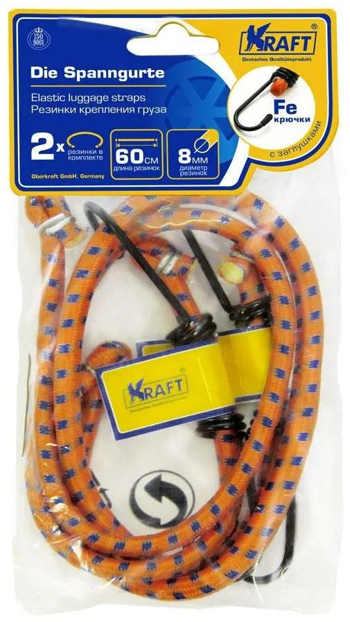 Kraft стяжной шнур KT860000 0.6 м купить,NaN