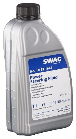 Swag гидравлическое масло 10921647 Power Steering Fluid 1 л