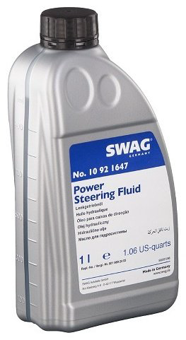 Swag гидравлическое масло 10921647 Power Steering Fluid 1 л