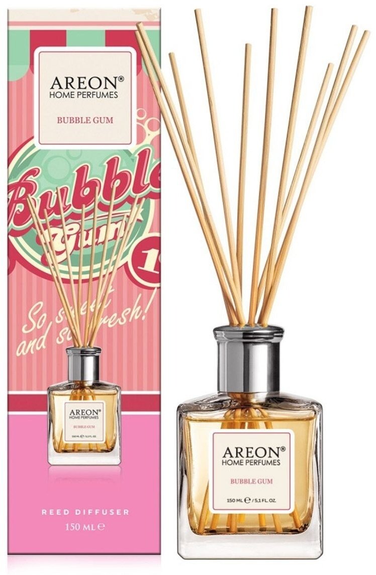 Диффузор AREON Home Perfume Bubble Gum 150 мл купить,NaN