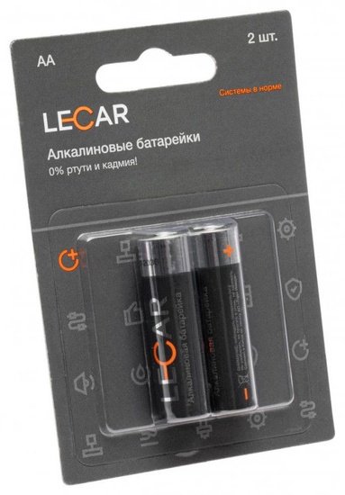 Батарейка AA LECAR 2 шт