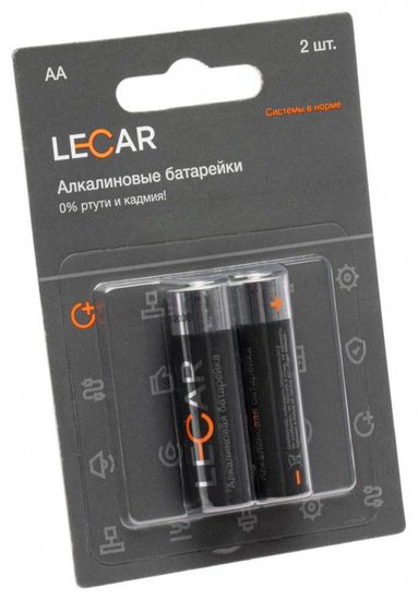 Батарейка AA LECAR 2 шт