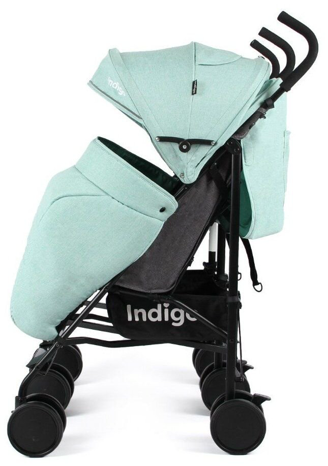 Коляска для двойни Indigo Duet Green купить,NaN