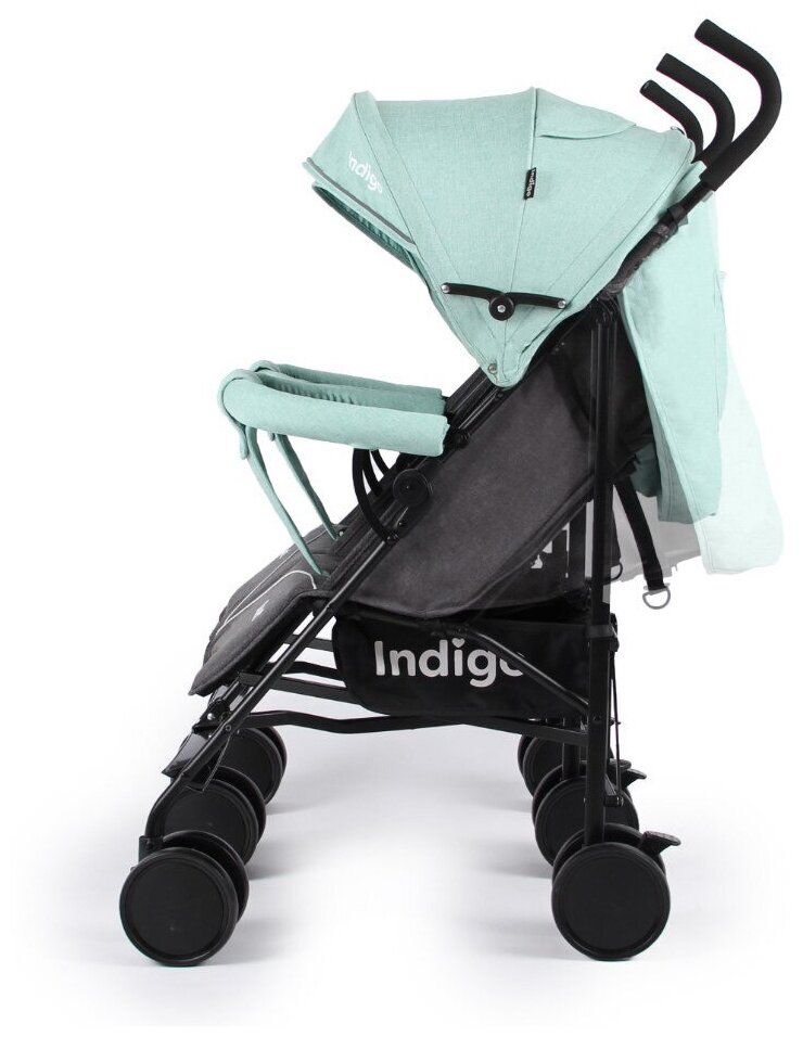 Коляска для двойни Indigo Duet Green купить,NaN