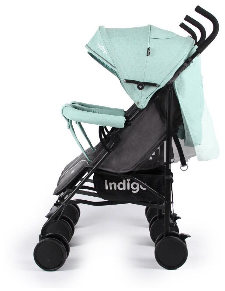 Коляска для двойни Indigo Duet Green купить,NaN
