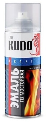 Kudo эмаль KU-5003 тон белый, 520 мл купить,NaN