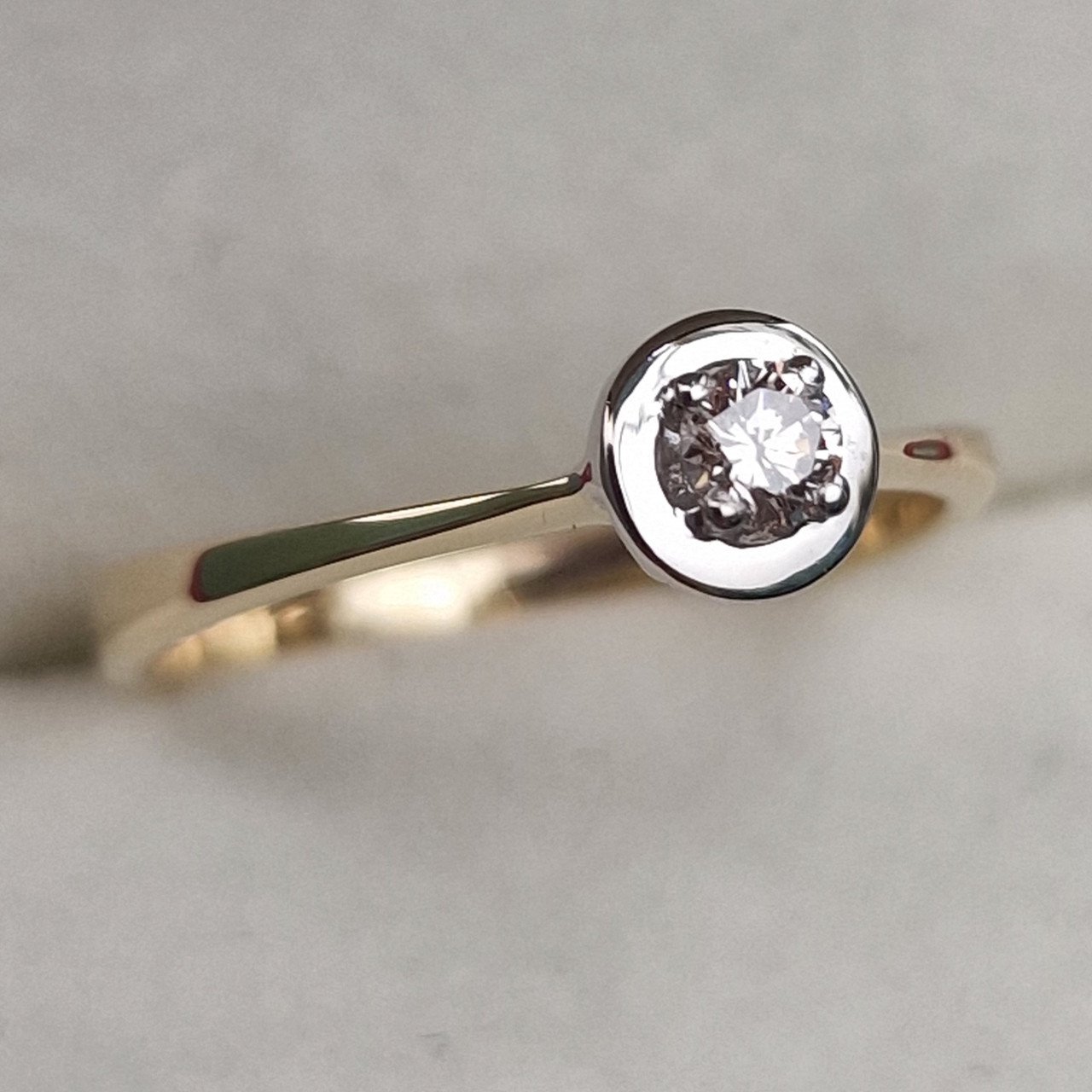 Кольцо Deimantas 101242635 16р 1,69гр 0,102ct. купить,NaN