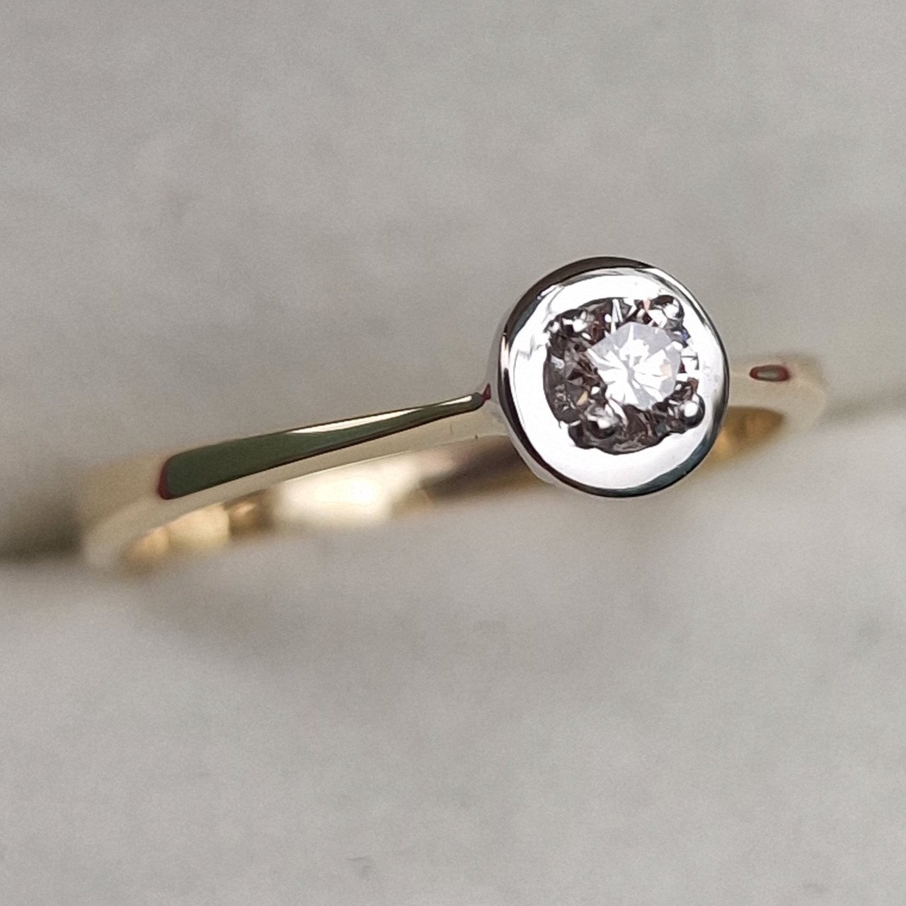Кольцо Deimantas 101242635 16р 1,69гр 0,102ct. купить,NaN