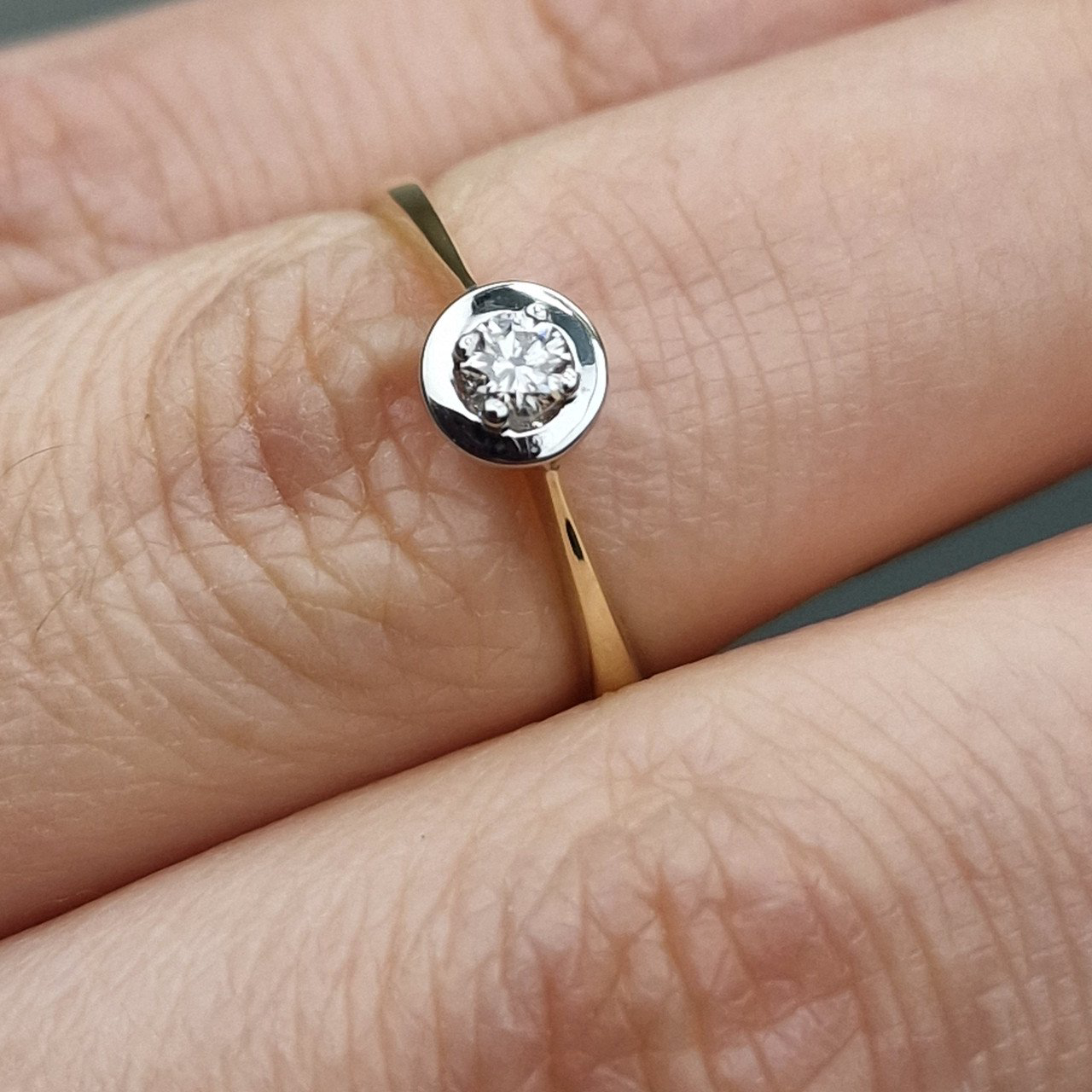 Кольцо Deimantas 101242635 16р 1,69гр 0,102ct. купить,NaN