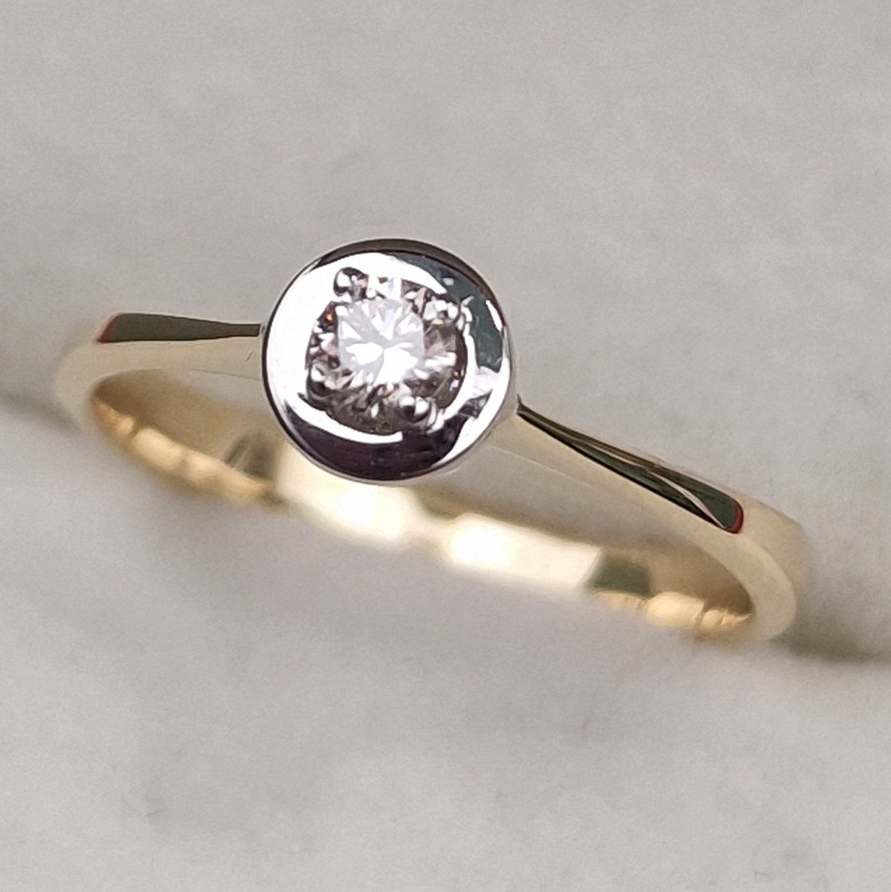 Кольцо Deimantas 101242635 16р 1,69гр 0,102ct. купить,NaN