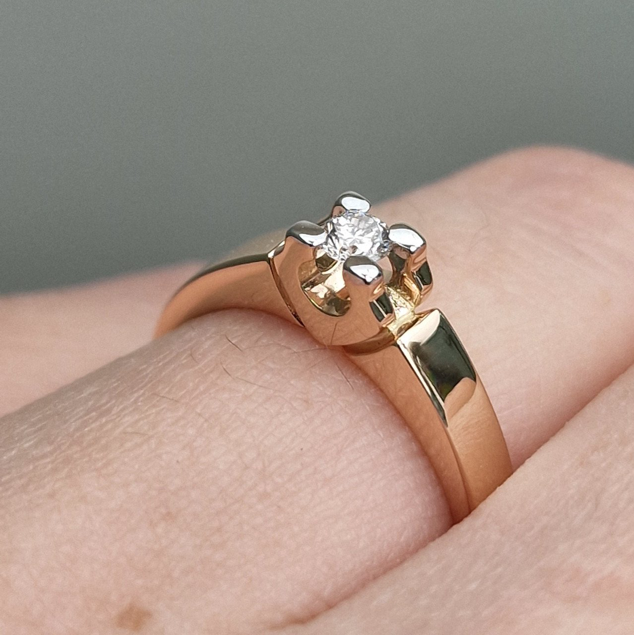 Кольцо Deimantas 101242641 17р 2,9гр 0,114ct. купить,500000