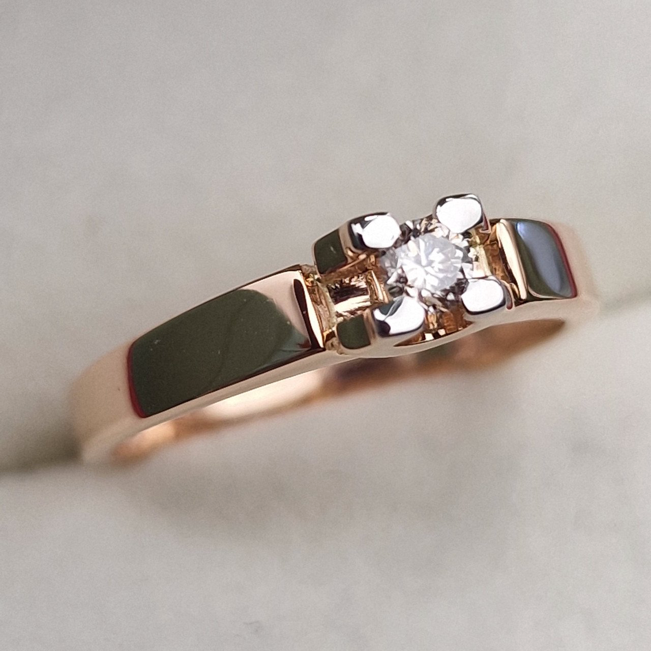 Кольцо Deimantas 101242641 17р 2,9гр 0,114ct. купить,500000