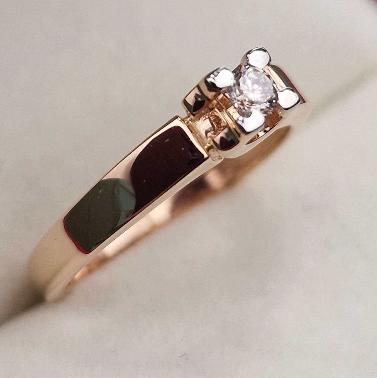Кольцо Deimantas 101242641 17р 2,9гр 0,114ct. купить,500000