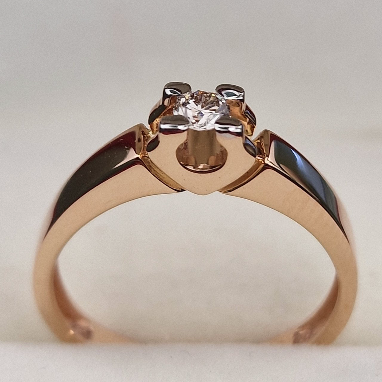 Кольцо Deimantas 101242641 17р 2,9гр 0,114ct. купить,500000