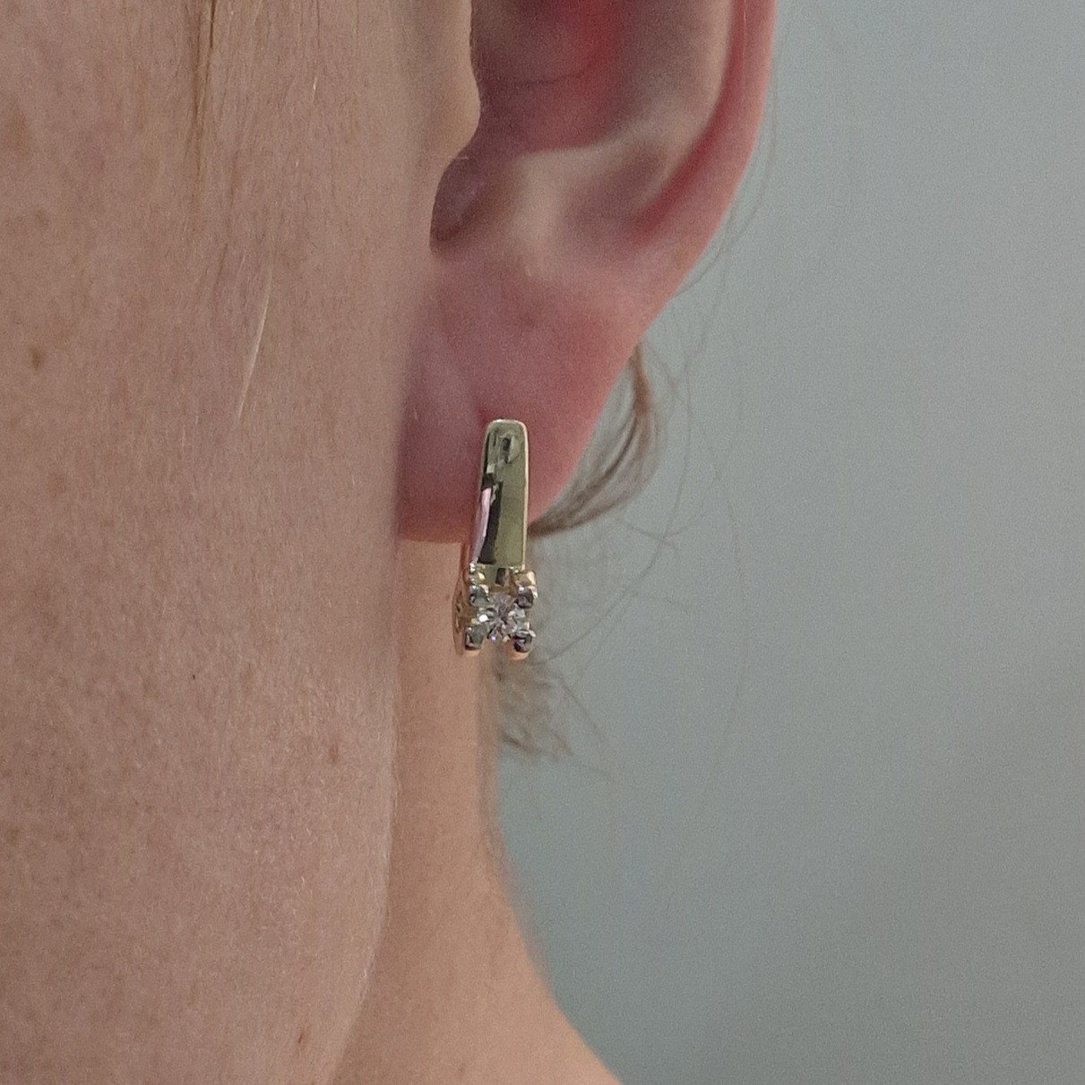 Серьги Deimantas 101242647 4,03гр 0,26ct. купить,NaN