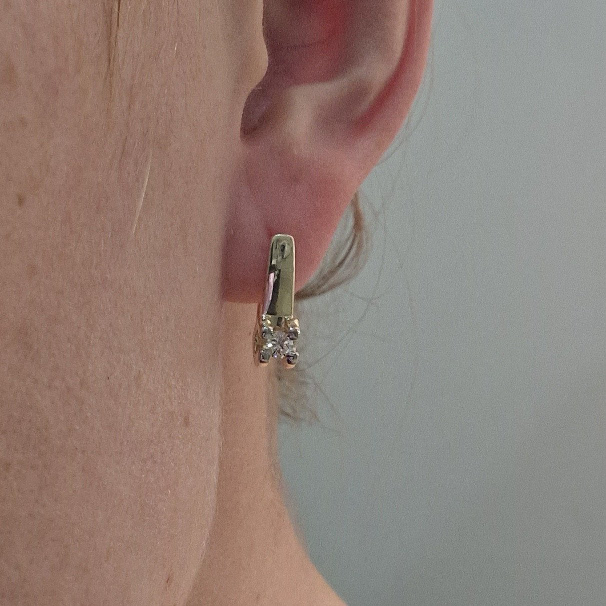 Серьги Deimantas 101242647 4,03гр 0,26ct. купить,NaN