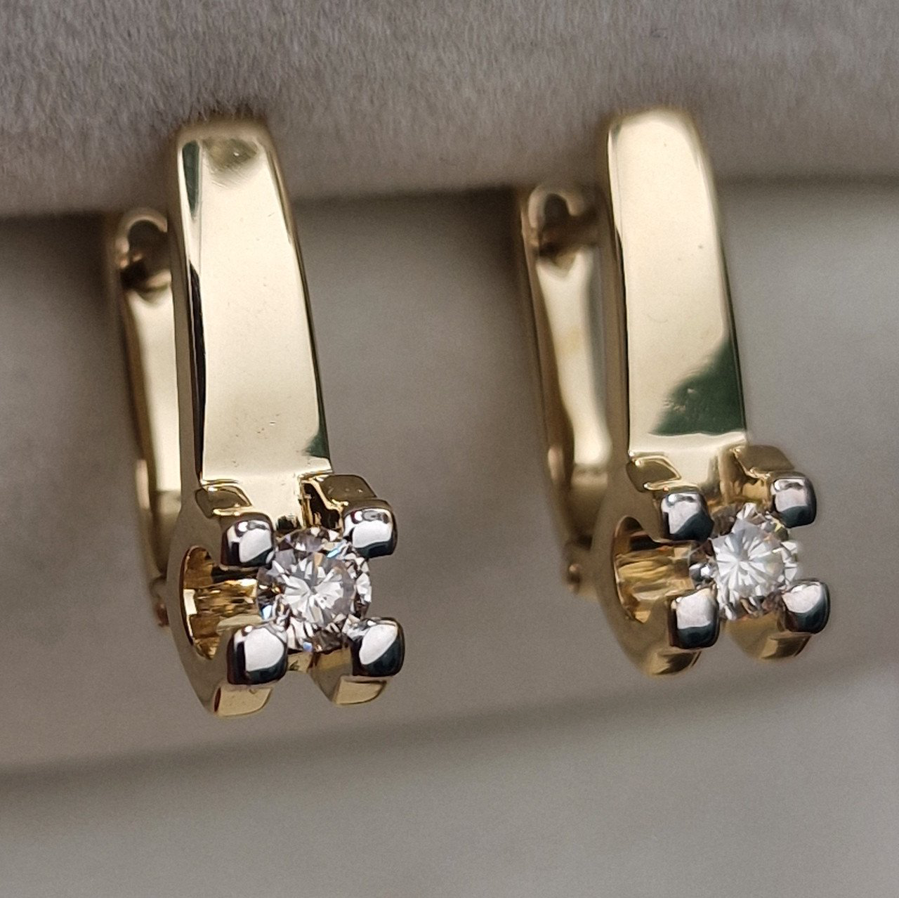 Серьги Deimantas 101242647 4,03гр 0,26ct. купить,NaN