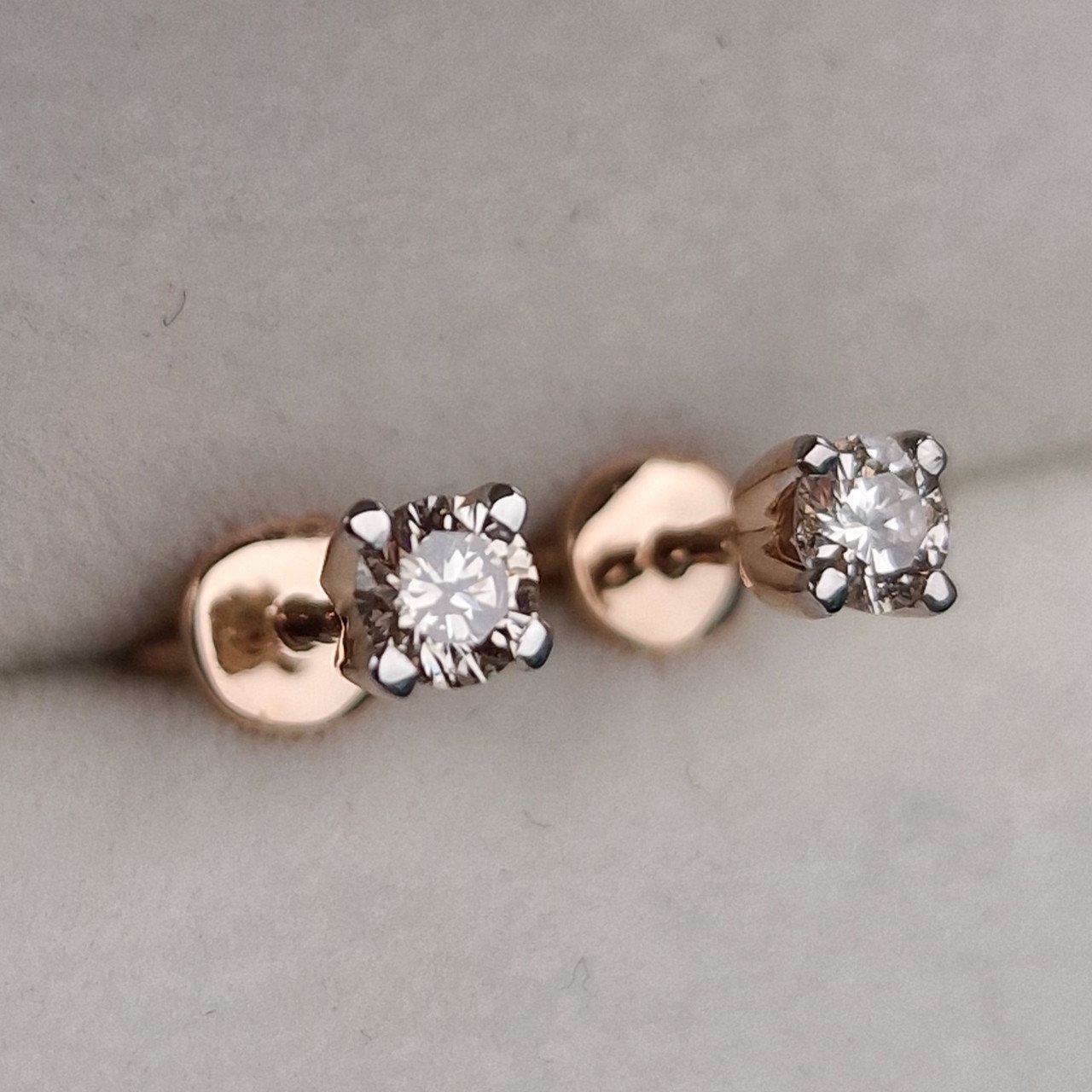 Серьги Deimantas 101242669 1,37гр 0,36ct. купить,NaN