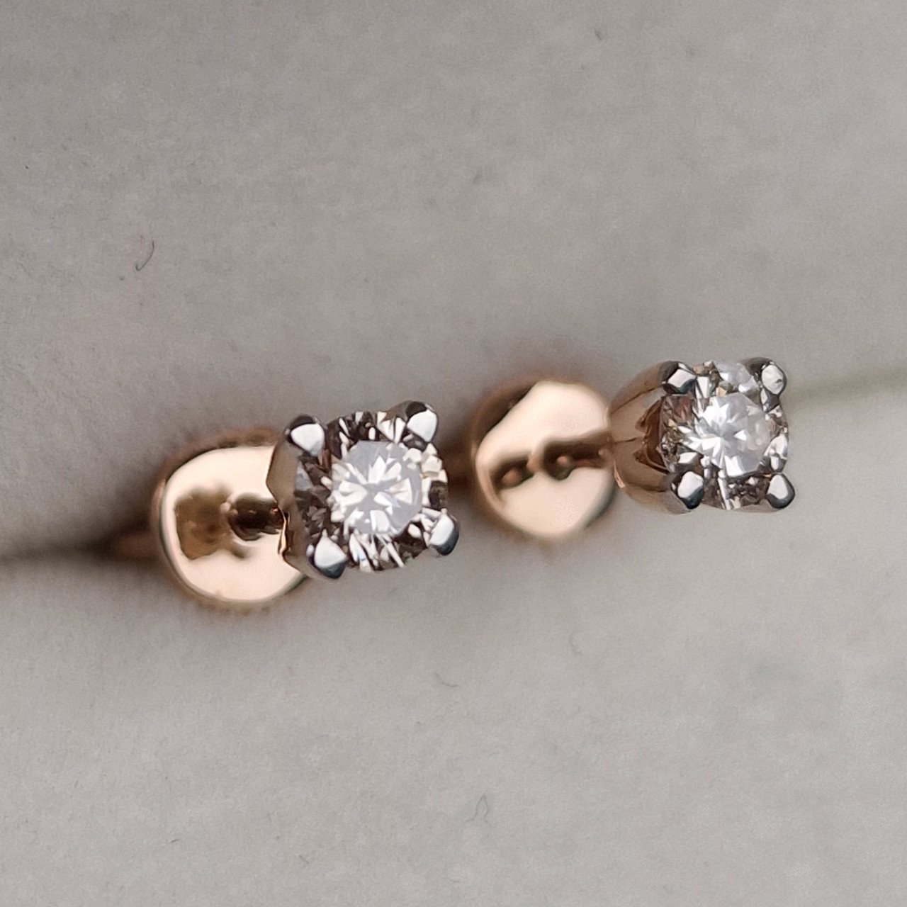 Серьги Deimantas 101242669 1,37гр 0,36ct. купить,NaN