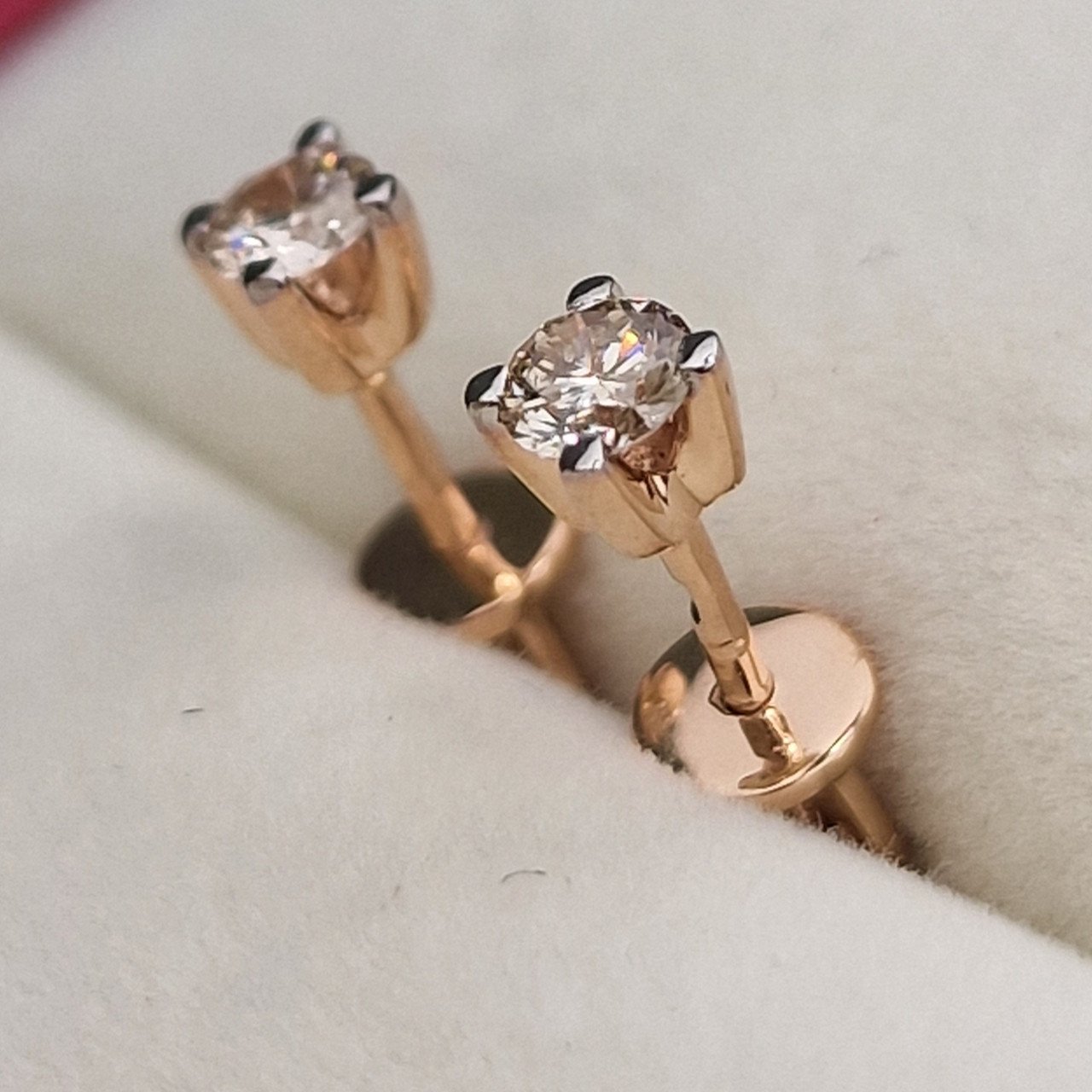 Серьги Deimantas 101242669 1,37гр 0,36ct. купить,NaN